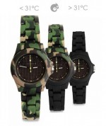 KAMAWATCH OROLOGIO KW31-7 TERMOSENSIBILE NERO-CAMOUFLAGE